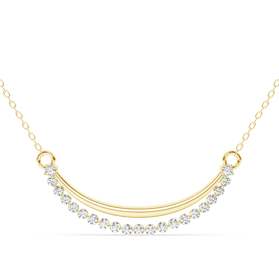 Modern Designer Lab Grown Diamond Mangalsutra by Stefee Jewels