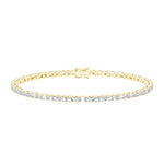 Load image into Gallery viewer, Geometric Lab Grown Diamond Bracelet for every occasion  by Stefee Jewels