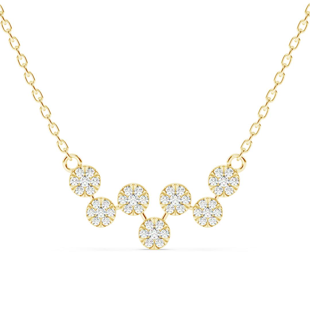 7 Vows Lab Grown Diamond Mangalsutra by Stefee Jewels