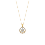 Load image into Gallery viewer, Blooming Radiance Lab Grown Diamond  Pendant Set by Stefee Jewels