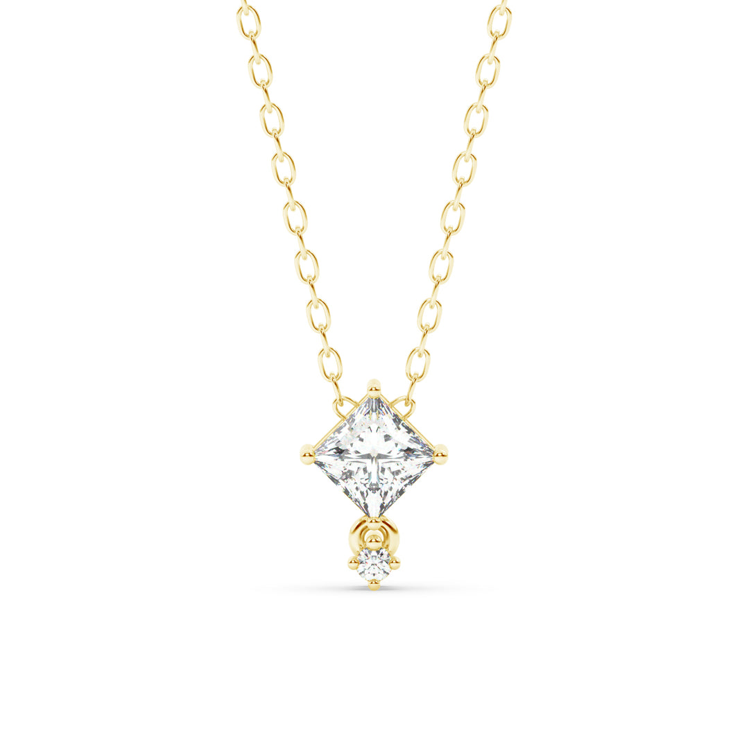Elegant Pendant Lab Grown Diamond Mangalsutra by Stefee Jewels