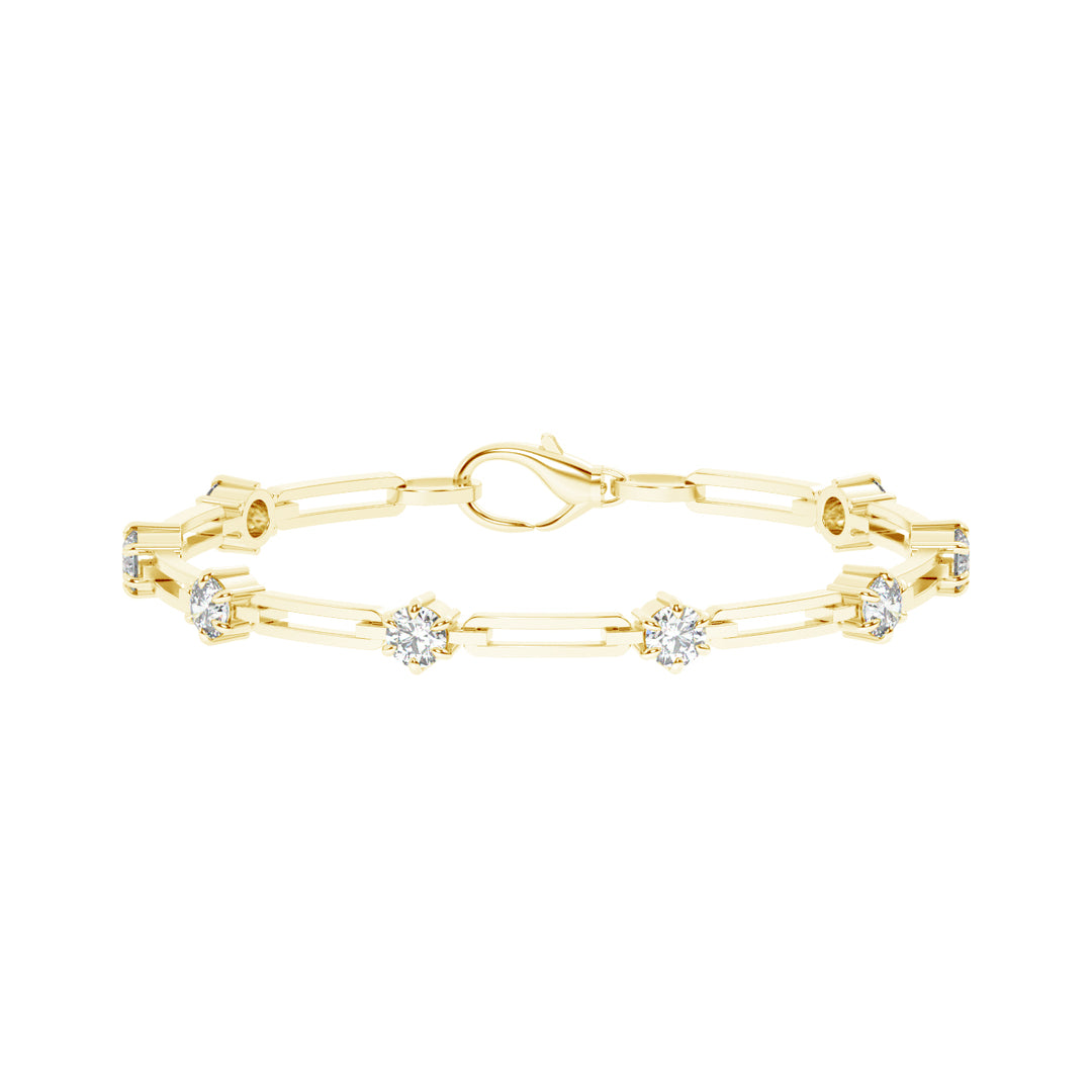 Statement Lab Grown Diamond Bracelet for a Bold Look Stefee Jewels