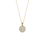 Load image into Gallery viewer, Glimmering Orbit Lab Grown Diamond  Pendant Set by Stefee Jewels