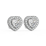 Load image into Gallery viewer, Loving Heart Lab Grown Diamond  Pendant Set by Stefee Jewels