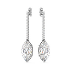 Load image into Gallery viewer, Exqusite Lab Grown Diamond Drop  Earrings By Stefee Jewels
