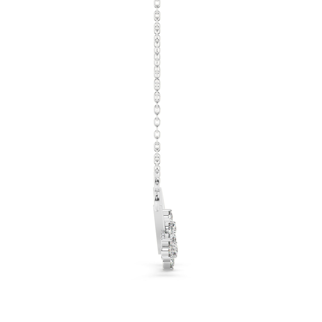 Elegant Blossom Lab Grown Diamond Mangalsutra by Stefee Jewels