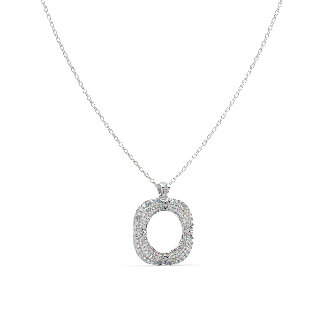 Eternal Grace Lab Grown Diamond Pendant by Stefee Jewels