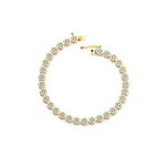 Load image into Gallery viewer, Cluster Lab Grown Diamond Bracelet By Stefee