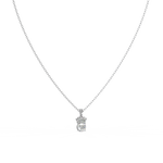 Load image into Gallery viewer, Sparkling Treasure Lab Grown Diamond  Pendant Set by Stefee Jewels
