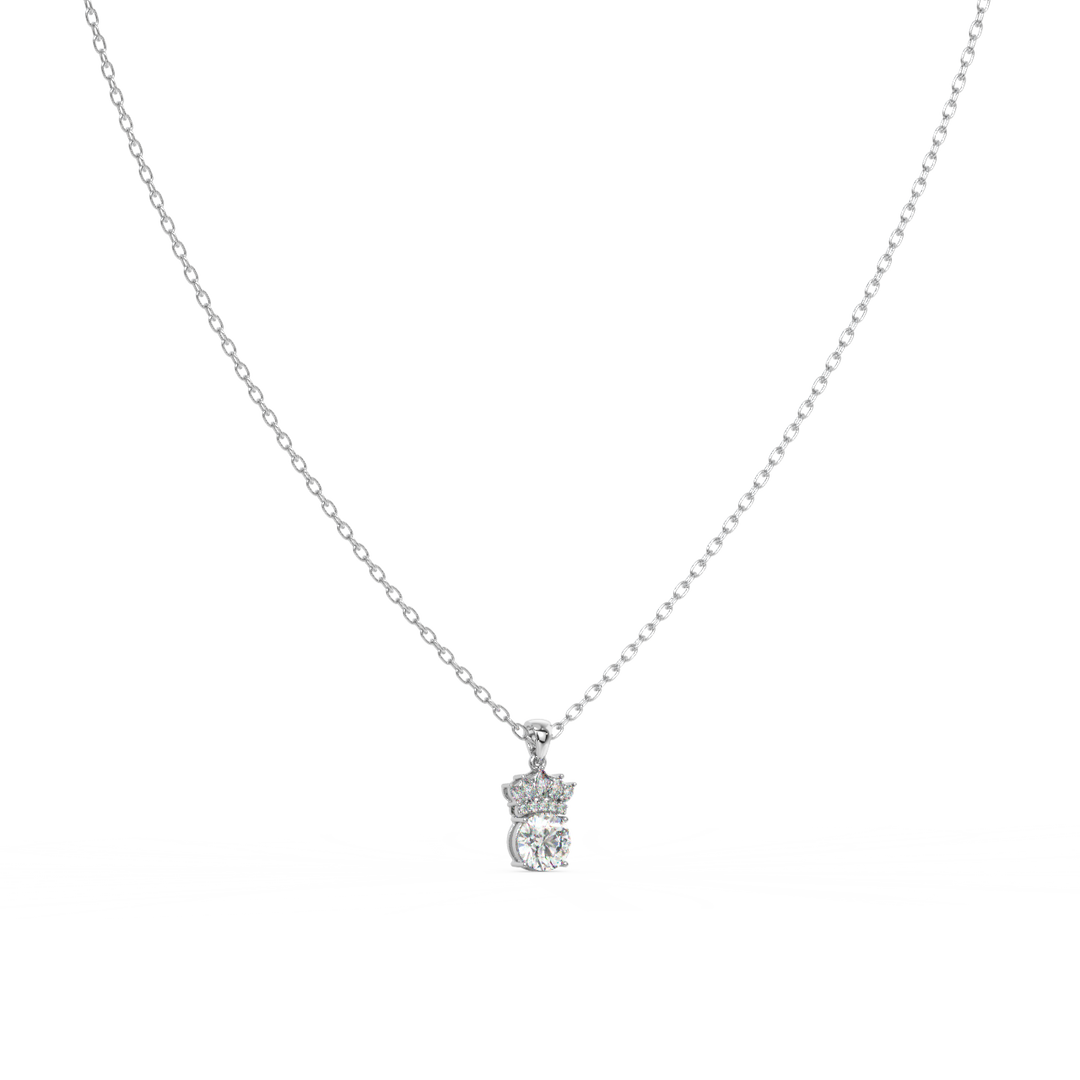 Sparkling Treasure Lab Grown Diamond  Pendant Set by Stefee Jewels