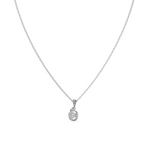 Load image into Gallery viewer, Radiant Connection Lab Grown Diamond  Pendant Set by Stefee Jewels