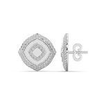 Load image into Gallery viewer, Shimmering Light Lab Grown Diamond Studd Earrings by Stefee Jewels
