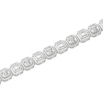 Load image into Gallery viewer, Bridal  Lab Grown Diamond Bracelet with sparkling  by Stefee Jewels
