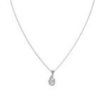 Load image into Gallery viewer, Radiant Connection Lab Grown Diamond  Pendant Set by Stefee Jewels
