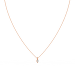 Load image into Gallery viewer, Solitaire Marquise Lab Grown Diamond Pendant by Stefee
