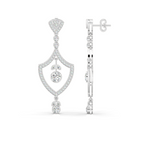 Load image into Gallery viewer, Sparkling Stars Lab Grown Diamond Drop Earrings by Stefee Jewels
