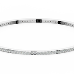 Load image into Gallery viewer, Metro bangle with Lab Grown Diamonds - Small by Stefee
