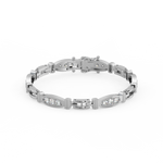 Load image into Gallery viewer, Elegant Motif Lab Grown Diamond Bracelets by Stefee Jewels