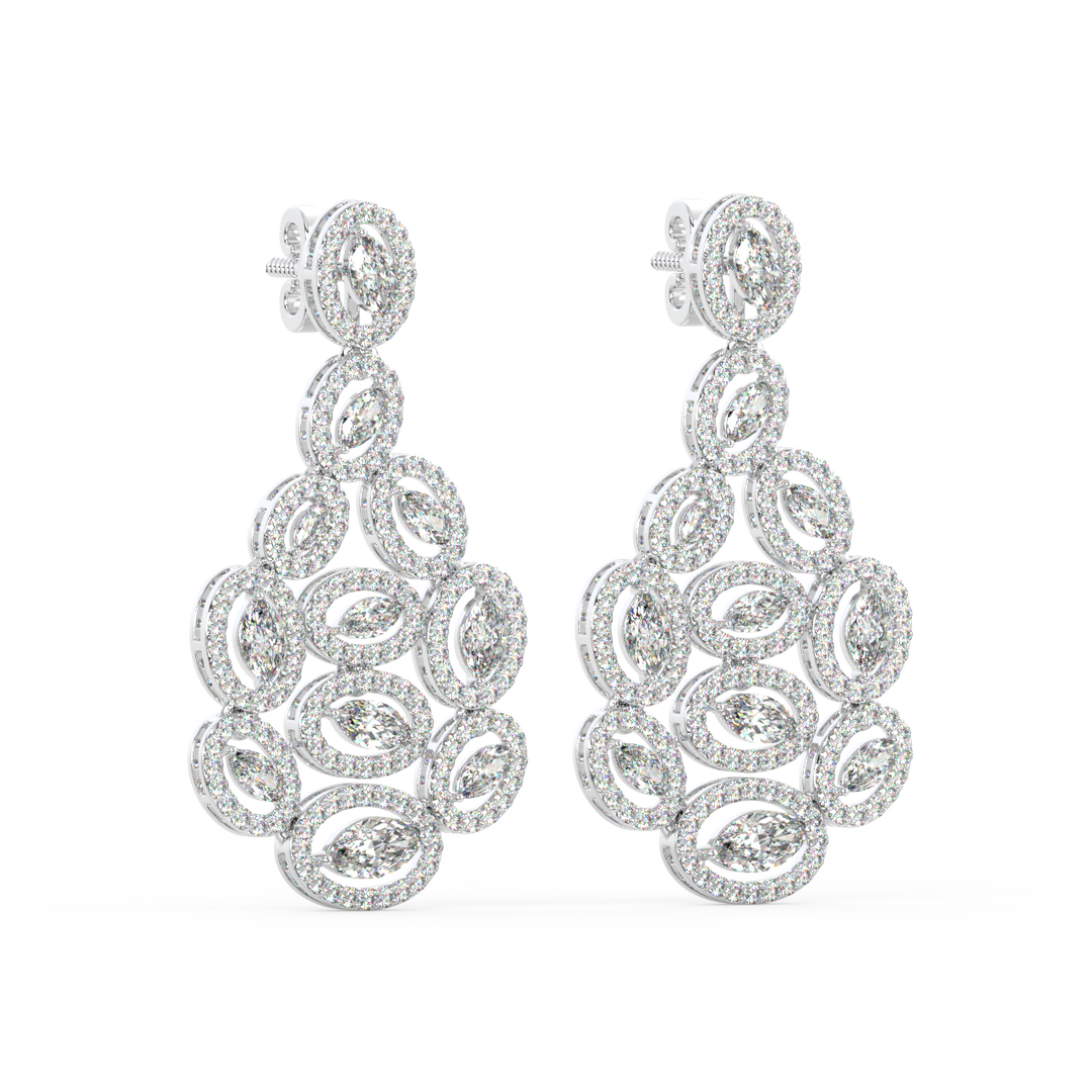 Bold & Elegant Statement Studs By Stefee Jewels