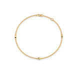 Load image into Gallery viewer, Bezel Set 3  Lab Grown Diamond Bracelet by Stefee