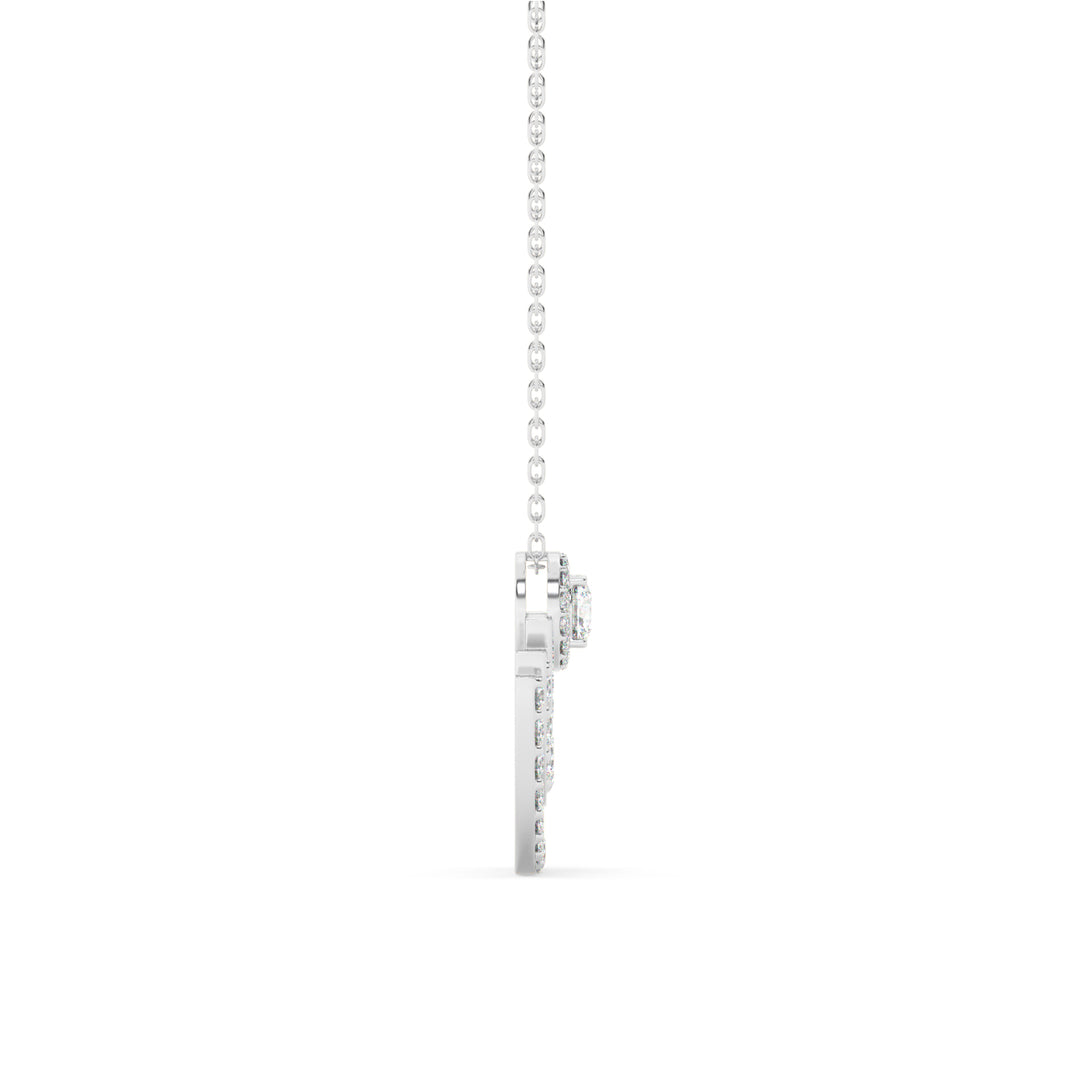 Moonshine Lab Grown Diamond Studded Pendants by Stefee Jewels