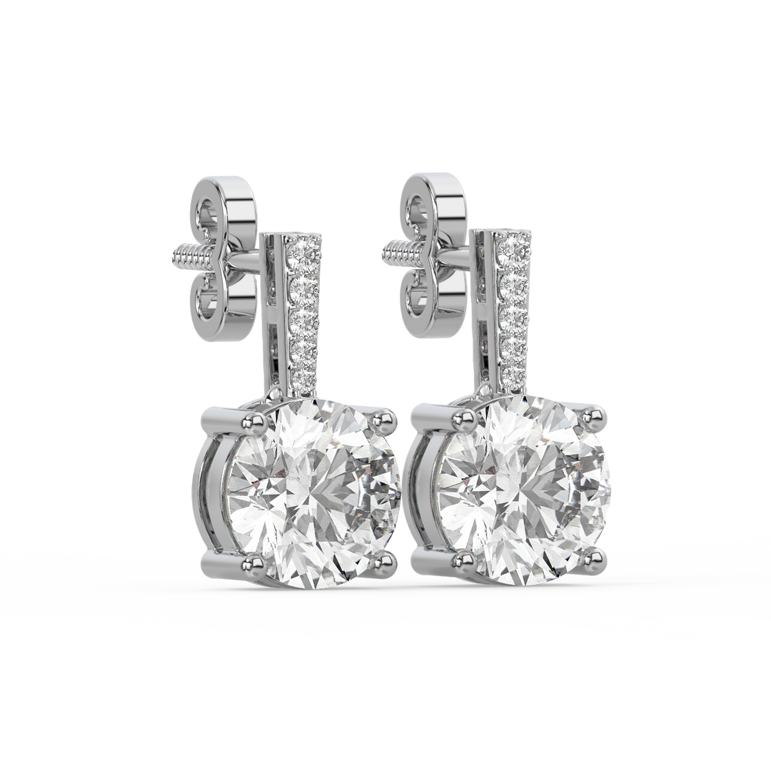 Everyday Dazzling Lab Grown Diamond Studs  By Stefee Jewels