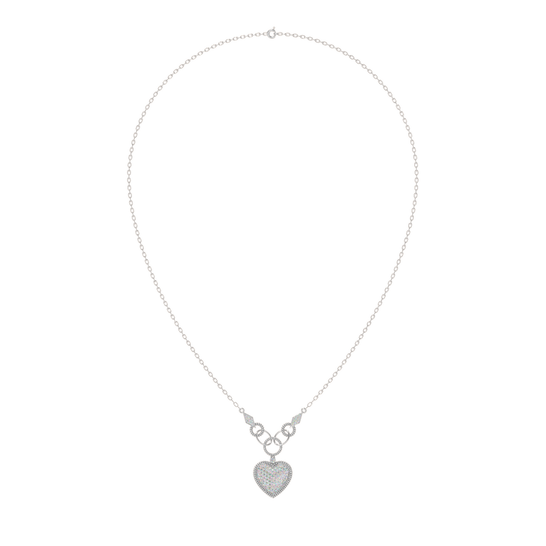 Forever Interlocked Diamond Pendant