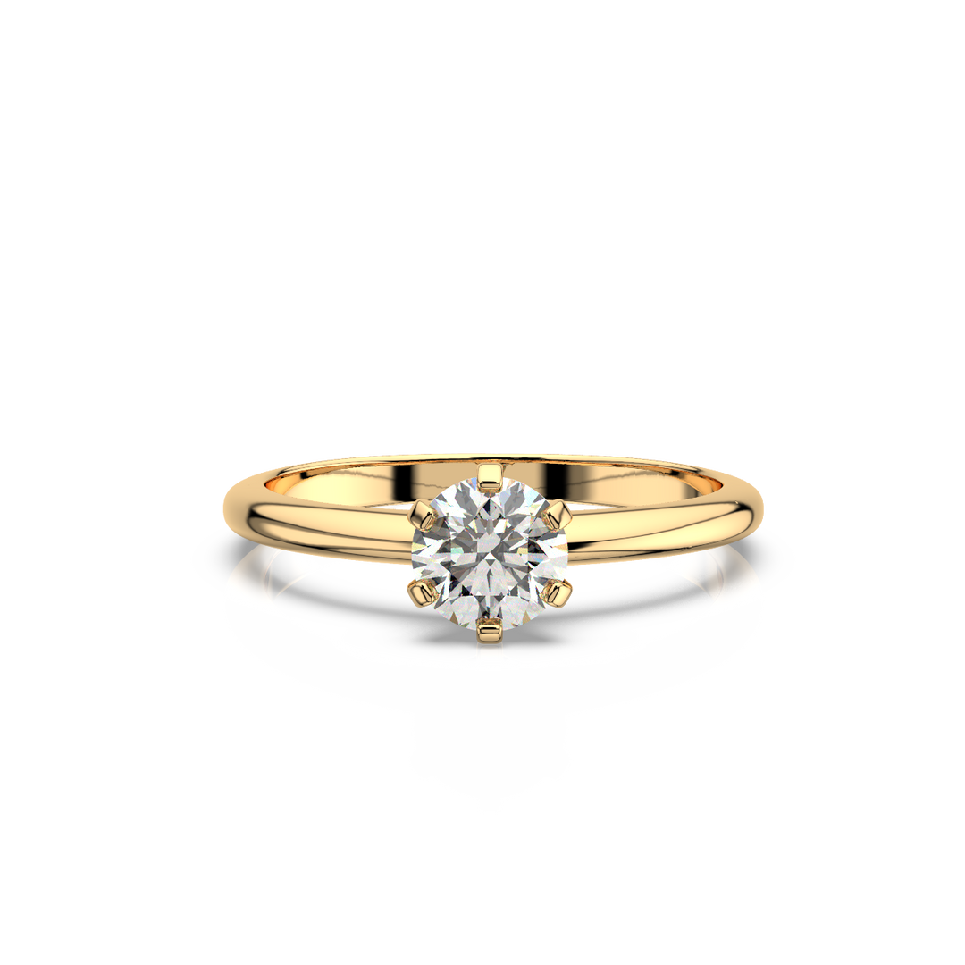 Solitaire 0.75 ct. Engagement Lab Grown Diamond Ring by Stefee
