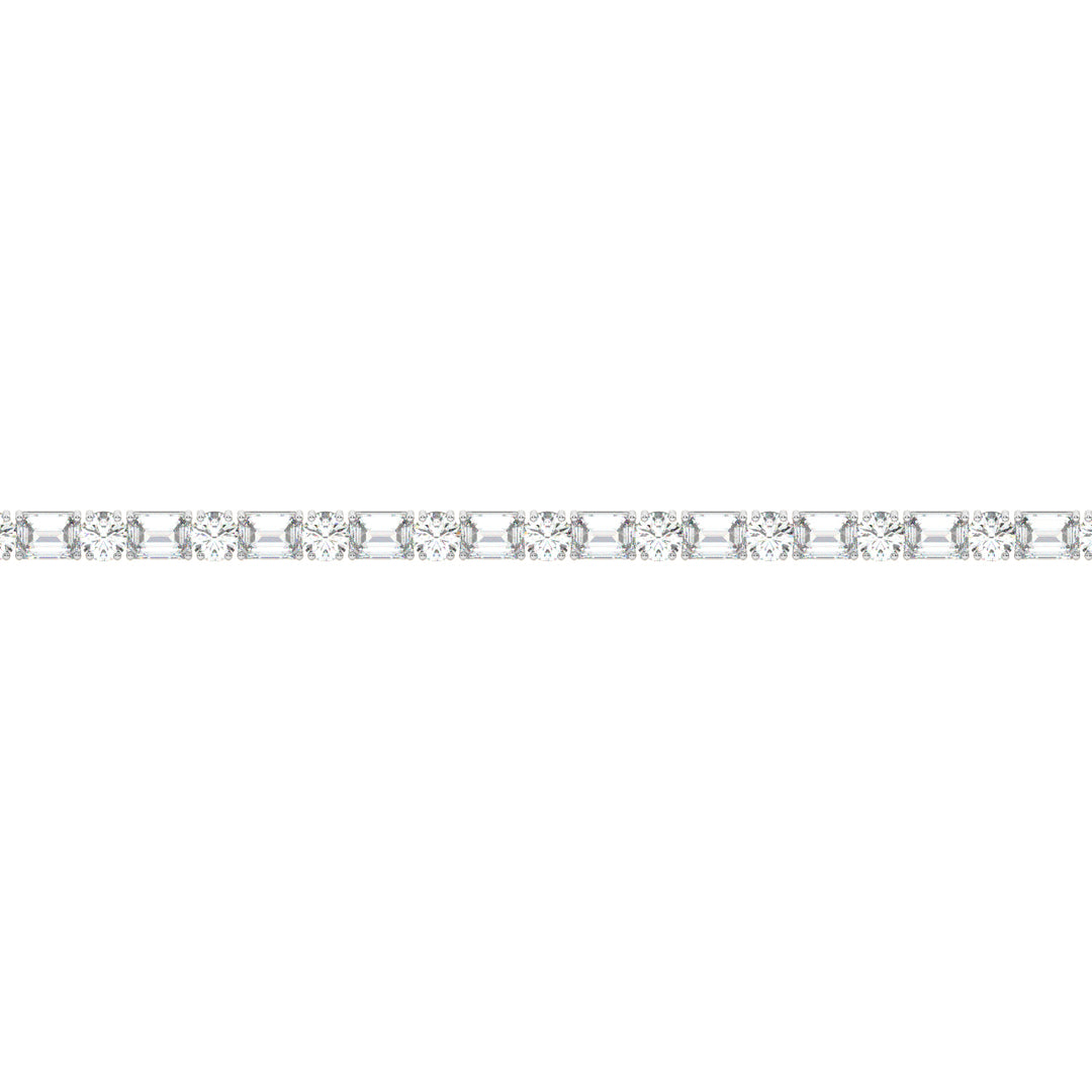 Geometric Lab Grown Diamond Bracelet for every occasion  by Stefee Jewels