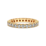 Load image into Gallery viewer, Large Petite Brilliant Round Band Lab Grown Diamond Ring by Stefee Jewels