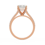 Load image into Gallery viewer, Emerald-Cut  Lab Grown Diamond  Ring by Stefee Jewels
