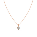 Load image into Gallery viewer, Gleaming Boom  Lab Grown Diamond  Pendant Set by Stefee Jewels