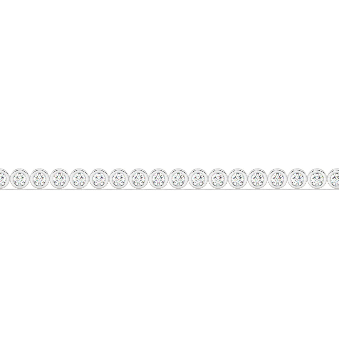 Minimalist Lab Grown Diamond Bracelet by Stefee Jewels