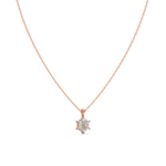 Load image into Gallery viewer, Gleaming Boom  Lab Grown Diamond  Pendant Set by Stefee Jewels
