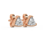Load image into Gallery viewer, Eclectic Triangle  lab Grown Diamond  Pendant Set by Stefee Jewels
