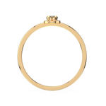 Load image into Gallery viewer, Pear Shaped with Round Clustered Lab Grown Diamond Ring by Stefee Jewels