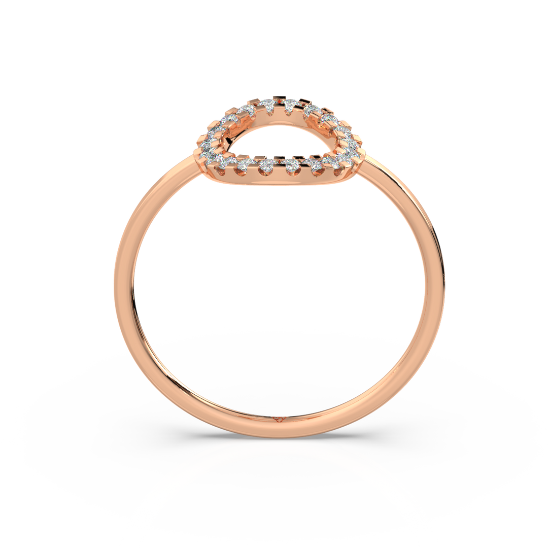 Circle Of Life Lab Grown - Engagement Diamond Ring by Stefee Jewels