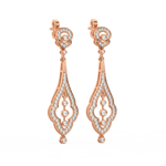 Load image into Gallery viewer, Precious Glow Lab Grown Diamond Drop Earrings by Stefee Jewels
