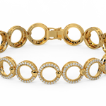 Load image into Gallery viewer, Radiant Fusion Lab Grown Diamond Bracelet by Stefee Jewels