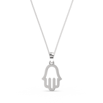 Load image into Gallery viewer, Hamsa Lab Grown Diamond Pendant by Stefee