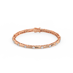 Load image into Gallery viewer, Glittering Delight Lab Grown Diamond Bracelets by Stefee Jewels