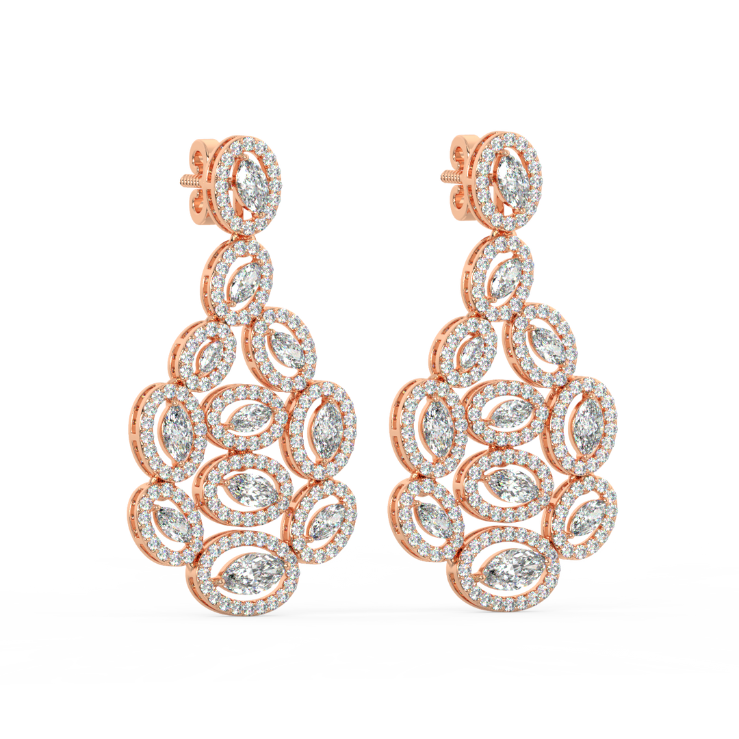 Bold & Elegant Statement Studs By Stefee Jewels