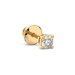 Load image into Gallery viewer, Solitaire Round Lab Grown Diamond Studs Earrings by Stefee