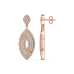 Load image into Gallery viewer, Bright Charms Lab Grown Diamond Drop Earrings by Stefee Jewels
