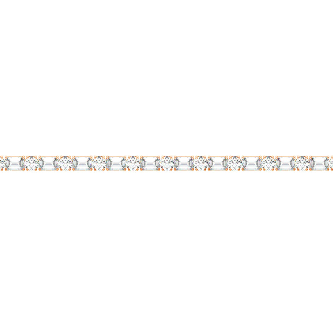Geometric Lab Grown Diamond Bracelet for every occasion  by Stefee Jewels