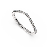 Load image into Gallery viewer, Slight Rippling Round Lab Grown Diamond Ring by Stefee Jewels