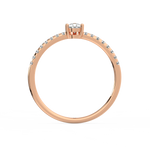Load image into Gallery viewer, Novo Pink Lab Grown -Engagement Diamond Ring by Stefee Jewels