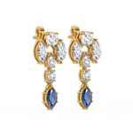 Load image into Gallery viewer, Bright Beginnings Lab Grown Diamond Drop Earrings by Stefee Jewels
