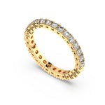 Load image into Gallery viewer, Small Petite Brilliant Round Band Lab Grown Diamond  Ring by Stefee Jewels