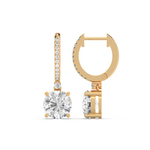 Load image into Gallery viewer, Classic  Lab Grown Diamond  Dangles By Stefee Jewels
